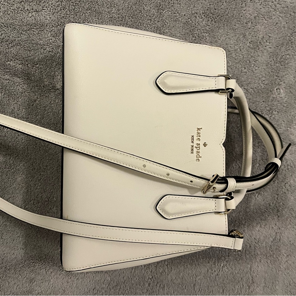 Kate Spade White Leather Handbag